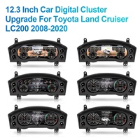 Velocímetro Digital LCD Navihua, Instrumento de Medición Automotriz para Toyota Land Cruiser 2008-2020, Tablero LCD, Odómetro
