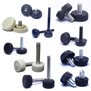 Đen đánh bóng Bakelite Tự Khai thác núm M6 M8 M10 M12 ngón tay cái vít với khuôn nhựa chèn Nut cho kho & phòng khách - Product Image 4