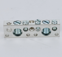 Barre neutre à 7 positions homologuée UL KS KSNL-07 cULus, 6-14 AWG