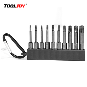 Tooljoy bit bảo mật giả mạo bằng chứng Torq <span class=keywords><strong>Torx</strong></span> Hex Sao tuốc nơ vít bit Bộ - Product Image 3
