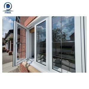 Prima fenêtre rectangulaire fixe <span class=keywords><strong>baie</strong></span> vitrée en aluminium <span class=keywords><strong>grande</strong></span> fenêtre fixe et à battant pour maison - Product Image 6