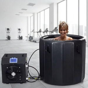 Bain froid portable avec système <span class=keywords><strong>de</strong></span> <span class=keywords><strong>filtration</strong></span> et <span class=keywords><strong>de</strong></span> désinfection à l'ozone pour la récupération et la thérapie des athlètes - Product Image 1