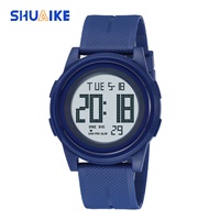 Montre colorée avec alarme, prix bas, affichage LED, chronomètre sportif, montre numérique pour homme, étanche, Reloj Hombre