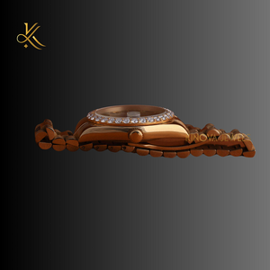 Montre en diamant Moissanite de qualité supérieure pour femmes avec des matériaux durables de haute qualité et un style élégant inspiré du luxe - Product Image 4