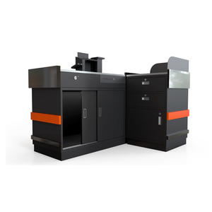 Highbright High Quality Durable Modern Design Multi-Compartment Checkout <b>Counter</b> with Aesthetic Appeal 900mm Height - Product Image 4