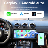 Écran Foforfor 15,8 pouces pour Audi TT 2008-2014, Android 15, CarPlay sans fil, autoradio stéréo, unité principale DSP, GPS, WiFi, 4G, 360, OEM