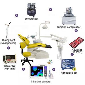 <span class=keywords><strong>Unit</strong></span>à dentale portatile degli accessori dentali medici mobili della clinica con aspirazione del compressore d'aria - Product Image 1