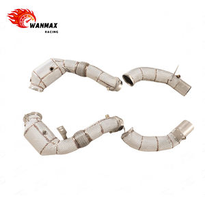 Downpipe haute performance pour <span class=keywords><strong>BMW</strong></span> Nouveau Modèle <span class=keywords><strong>M850i</strong></span> XDrive <span class=keywords><strong>Gran</strong></span> <span class=keywords><strong>Coupé</strong></span> G16 4.4L V8 en acier inoxydable T304 - Product Image 2