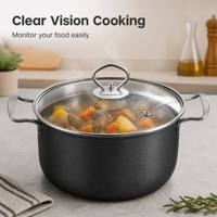 Nuevo Juego de Utensilios de Cocina de Acero Inoxidable Estilo Coreano de 3 Piezas, Práctico Juego de Ollas de Regalo, Olla para Sopa con Doble Asa y Olla para Leche con Asa Individual