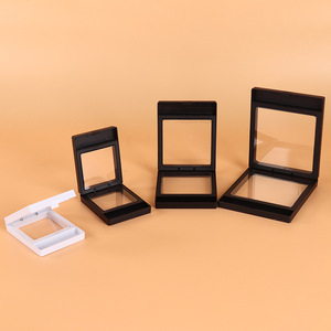 High Quality 3D Clear Suspension Box Transparent PE Film Display Box Hanging Membrane Box For Jewelry Display