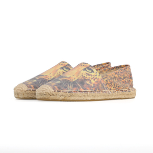 Classic Tiger Head Embroidery <strong>Canvas</strong> <strong>Espadrilles</strong> - Low Price Summer Casual Flat Shoes for Men and Women Fashion - Product Image 5