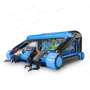 Sistema <span class=keywords><strong>de</strong></span> Juego Interactivo IPS, Fútbol Inflable, Juego <span class=keywords><strong>de</strong></span> Tiro al Blanco IPS, Material <span class=keywords><strong>de</strong></span> PVC para Alquiler en Fiestas - Product Image 2