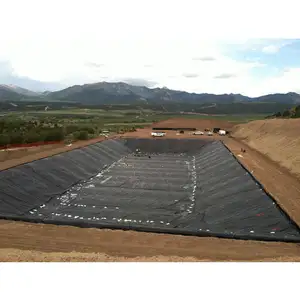 Hdpe Liner Fabrikant Waterdichte Geomembranas 1Mm Geo Membran Voor Vijver Voering