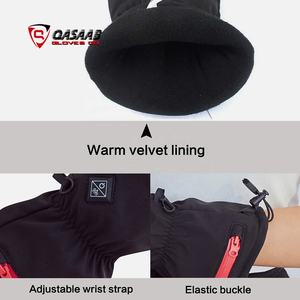 Gants chauffants électriques imperméables pour l'hiver, compatibles avec les écrans tactiles, 7,4 V, rechargeables, pour le snowboard, le ski, la course à pied - Product Image 4