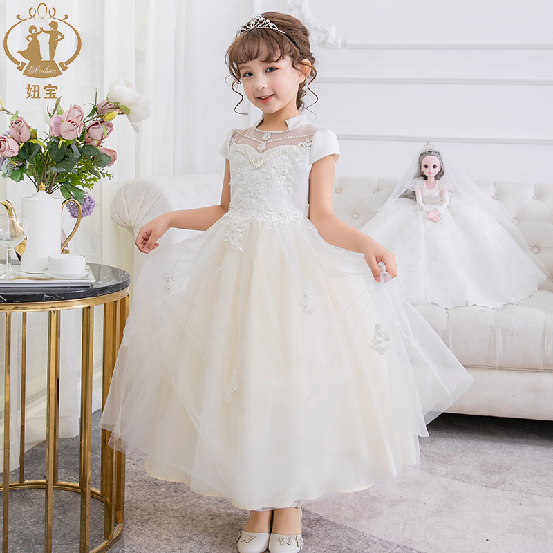 alice and olivia white embroidered dress Girls Christening main image 0