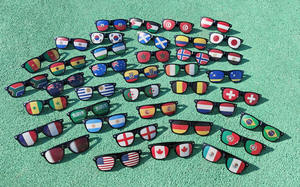 Солнцезащитные очки ROB106 с сертификатом CE, для Кубка мира по играм 2026 года в Северной Америке, оправа из переработанного экологически чистого материала - Product Image 3