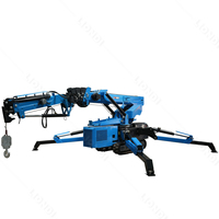 Meistverkaufter Kompakter Hydraulischer Hebekran 4 Tonnen 5 Tonnen 8 Tonnen Spider-Raupenkran Kleiner Raupenkran Preise