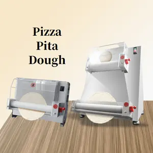 Fully automatic pizza dough roller sheeter former stretching forming machine 110v 220 120volts bake tool for pizza bread pastry