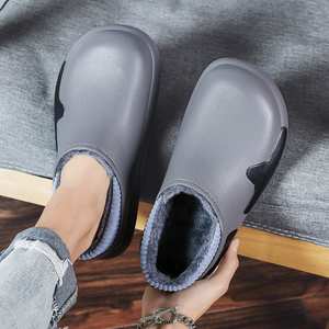 Pantoufles de <span class=keywords><strong>fourrure</strong></span> pour hommes, chaussures de styliste, sandales chaudes et en peluche, vente en gros, usine, - Product Image 5
