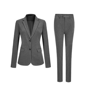Unisex Professional Suit Set KSL6692 Workwear Acetate Fiber Formal Wear for Office and Service Industry - Product Image 5