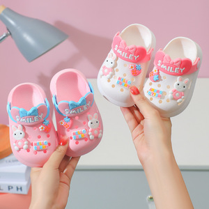 Venta al por mayor <span class=keywords><strong>de</strong></span> zapatos zuecos <span class=keywords><strong>de</strong></span> suela blanda <span class=keywords><strong>de</strong></span> verano para niños antideslizantes con diseño <span class=keywords><strong>de</strong></span> animales <span class=keywords><strong>de</strong></span> dibujos animados lindas <span class=keywords><strong>zapatillas</strong></span> cubiertas con dedos para bebés - Product Image 6