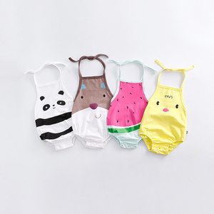 Vêtements en gros de Karachi : Combinaison en silicone pour bébé fille, motif animal - Product Image 3