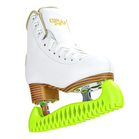 Protecteur de lame de patins à glace élastique, accessoire de sport extensible avec housse de protection, imperméable et antidérapant pour patins à glace