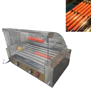 Máquina Profesional para Hacer Hot Dogs, <span class=keywords><strong>Asador</strong></span> Eléctrico <span class=keywords><strong>de</strong></span> <span class=keywords><strong>Salchichas</strong></span> para Servicio <span class=keywords><strong>de</strong></span> Comida Rápida - Product Image 6
