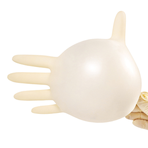 Hanyang Clean H6004G/<span class=keywords><strong>M</strong></span> 9 Zoll Latexhandschuhe Puderfrei Doppelt Chloriert Gewaschen Steril Langlebig Reinraum 50 Paar Vakuumverpackt - Product Image 6