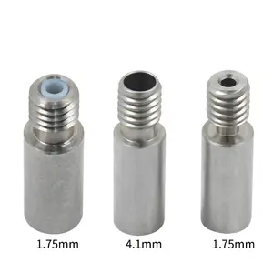 V6 듀얼 J 헤드 스 로트 브레이크 1.75/3.0mm/4.1mm 필라멘트 업그레이드 2 1 Throat 3D 프린터 부품 F1