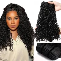 Unbehandelte Double Drawn Pixie Curl Haarverlängerung 100% Echthaar Vietnamesisches Jungfrauenhaar Weft-Extension Rohhaar-Anbieter