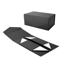 Carton recyclable personnalisé de luxe boîte-cadeau magnétique pliable couvercle magnétique rigide laminé mat pour bougie disponible divers