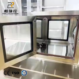 Caja de Transferencia Modular de Acero Inoxidable con Bloqueo Mecánico Estático de Alta Calidad, Diseño HEPA 99.99% para Cuarto Limpio - Product Image 3