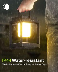 Lámpara de Mesa para Exteriores, Lámparas <span class=keywords><strong>LED</strong></span>, Faroles Solares, Farol <span class=keywords><strong>Solar</strong></span> Colgante Impermeable para Decoración y Camping - Product Image 5