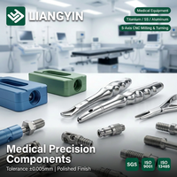 Composants en aluminium usinés sur mesure LIANGYIN par CNC, 6061 T6 anodisé, usinage de précision, perçage, électroérosion à fil pour OEM industriel