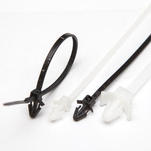 Attaches-câbles autobloquantes en nylon 66 de type <span class=keywords><strong>sapin</strong></span> 5,5*100mm X30 pour applications électriques, avec plaque d'ouverture 6,5-7,2mm - Product Image 5