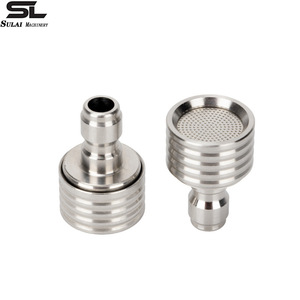 Sulai <b>Machinery</b> Stainless Steel <b>Car</b> Wash Nozzle 1/4 Inch Quick Connect Water Spray Head For Tire Cleaning - Product Image 1