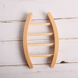 Moderna Portasapone Ecologica in Legno Schima con Logo Personalizzato, Verniciata Marrone, Forma Quadrata/Rettangolare, Sospensione Piatta per Bagno - Product Image 3
