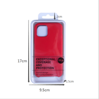 Emballage transparent en PVC pour tous les étuis de téléphone, livraison rapide, prêt à être expédié, boîte d'emballage pour étui de téléphone