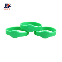 Bracelet RFID personnalisé avec Logo imprimé, bracelet-montre en Silicone imperméable avec puces pour SPA hôtel gymnastique piscine