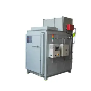 Industrial Burn-off Oven for paint hangers depitching / Heat Cleaning Equipment for powder coating removing furnace