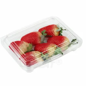 Supermarkt Fruit Container Aardbei Plastic Blister Verpakking Wegwerp Fruit En Groente Doos