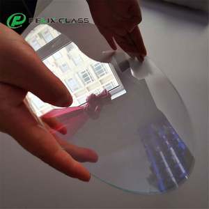 FELIX en stock, plaque de verre Corning Eagle XG de 12 pouces (300 mm) avec encoche, épaisseur 0,7 mm - Product Image 2