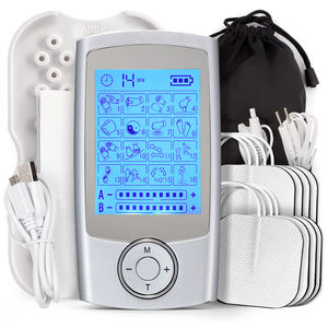 Tens Stimulator otot 16-mode elektrik EMS pijat tubuh mesin pelangsing terapi Digital stimulator elektro - Product Image 1