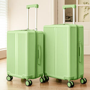 Maleta Yongsheng de 28 Pulgadas, Gran Capacidad, Resistente a Impactos, con Ruedas Giratorias, Candado de Combinación, Unisex, Diseño a Rayas - Product Image 4