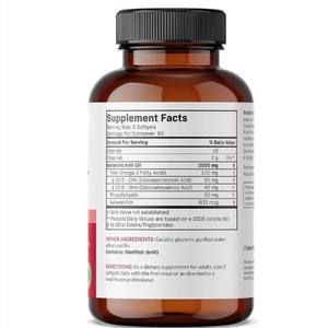 Capsule di Olio di Krill Antartico Omega-3 EPA/DHA per Adulti, Supporto OEM Disponibile - Product Image 3