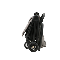 Poussette de voyage compacte et portable, pliable à une main, en alliage d'aluminium, pour avion, capacité de charge de 20 kg