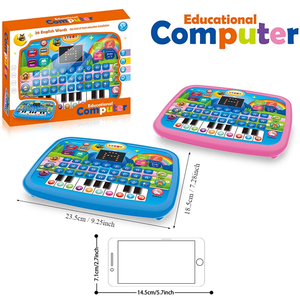 Tablette d'apprentissage pour enfants, jouets éducatifs pour enfants, machine d'apprentissage, <span class=keywords><strong>ordinateur</strong></span> portable multifonctionnel, jouets intelligents - Product Image 6