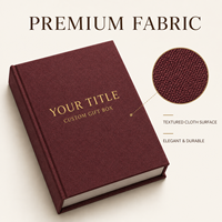 Caja de Regalo Magnética Estilo Libro, Caja de Embalaje de Papel Grueso y Resistente, Caja de Regalo Vacía para Negocios, Caja de Regalo Personalizable con Forma de Libro