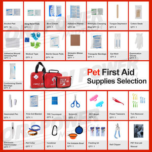 Trousse de premiers soins personnalisée ORI-POWER pour chien et chat, trousse médicale pour animaux de compagnie, trousse de premiers soins pour le camping, trousse d'urgence pour les voyages en plein air - Product Image 2